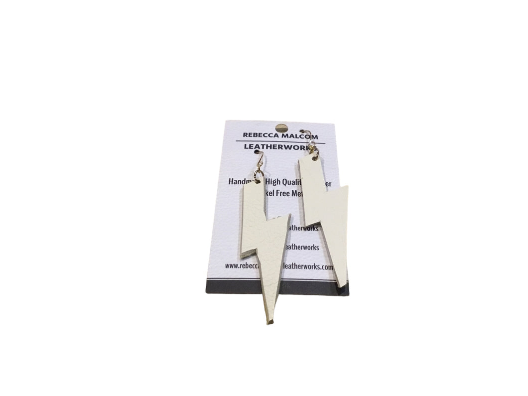 Lightning bolt earrings