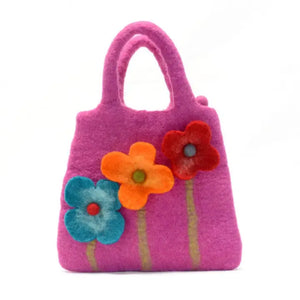 Three Flowers Handbag