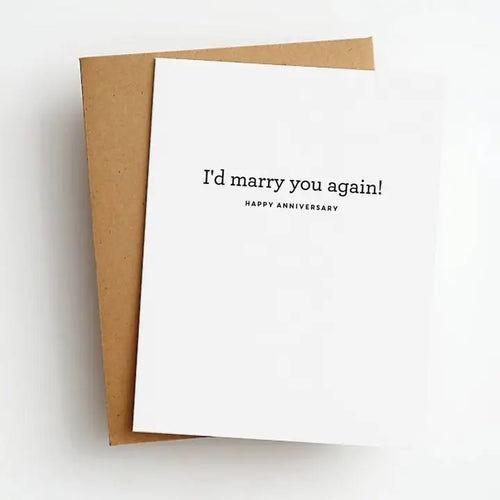 I'd Marry You Again