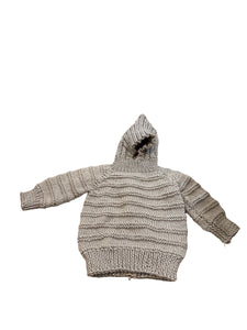 6-12M - "Oatmeal" Knit Sweater