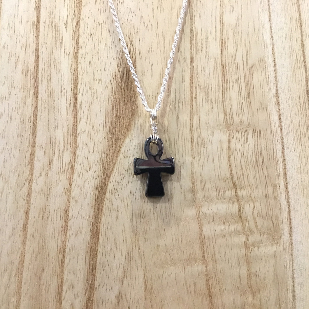 Hematite Aukn Pendant