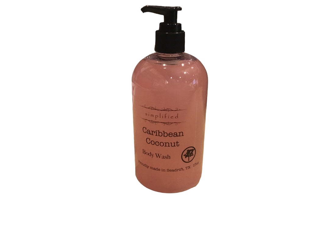 Body Wash - Caribbean Coconut 17oz