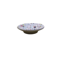 Small Splatter Footed Bowl