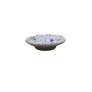 Small Splatter Footed Bowl