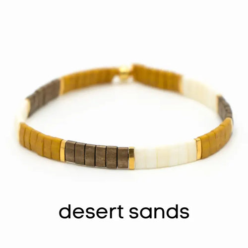Desert Sands - Tila Bead Bracelets (Copy)