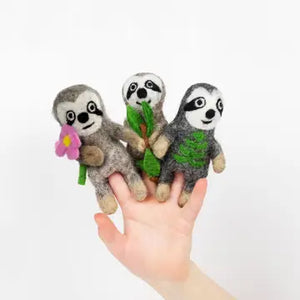 Felt Animal Finger Puppets