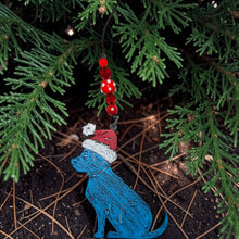 Dog Santa Ornament