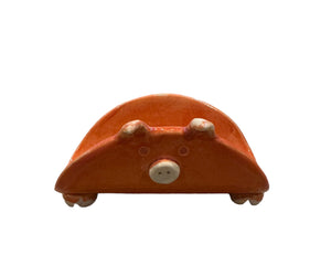 Pig--Orange with White Nose