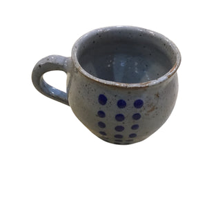 Mug With Blue Dots