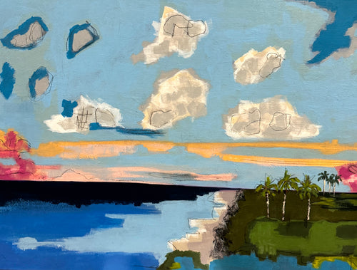 Blue Seascape