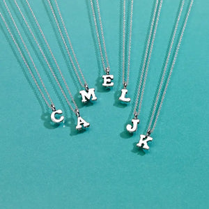 Believe In Yourself Initials - Sterling Silver