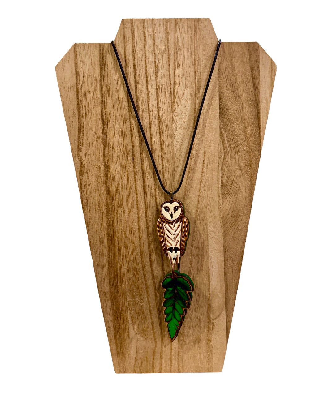 Brown Owl Necklace