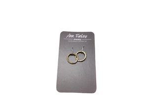 Small Nugold hoops