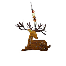 Deer ornament  metal gifts Garden lover recycle contemporary