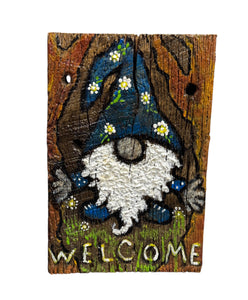 Blue Welcome Gnome #1