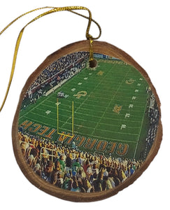 Georgia Tech Football Ornament