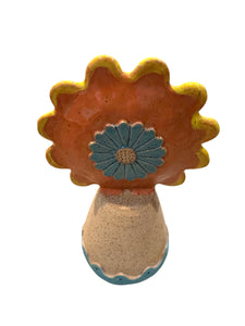Two-Faced Flower with Heart