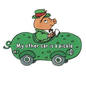 Pickle Car Auto Magnet