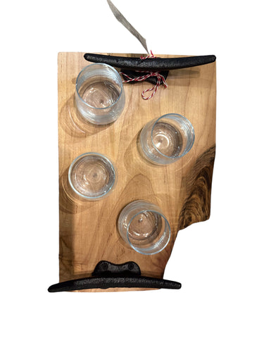 Ambrosia Maple Live-Edge Shot Flight