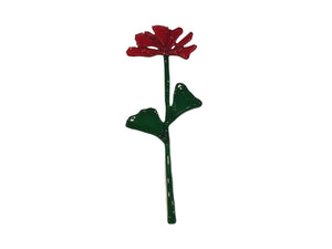 Single Stem Suncatcher-Red