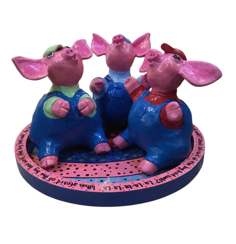 Three Little Pigs Whose Afraid Lazy Susan