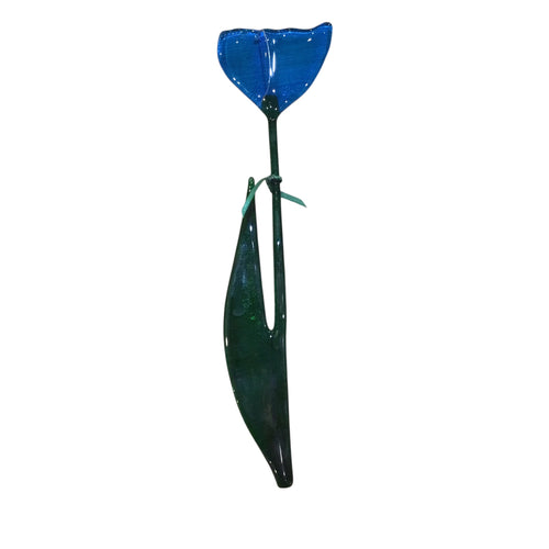 Single Stem Suncatcher- Blue