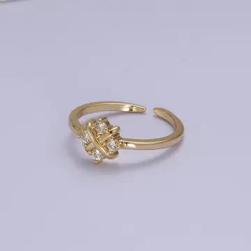 Gold Flower Ring