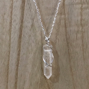 Clear Quartz Point Pendant