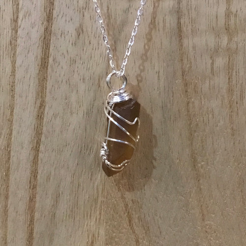 Small Natural Citrine Pendant