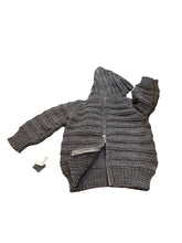 18-24M - "Gray Heather" Knit Sweater