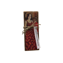 Small Wood Block Angel " The best is yet to be.."