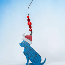 Dog Santa Ornament