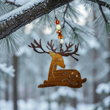 Deer ornament  metal gifts Garden lover recycle contemporary