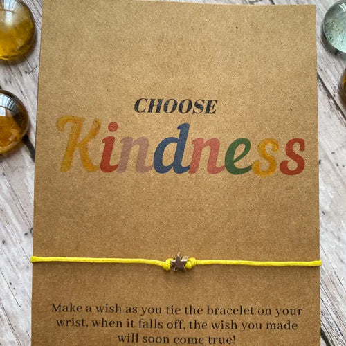 Choose Kindness Wish Bracelet