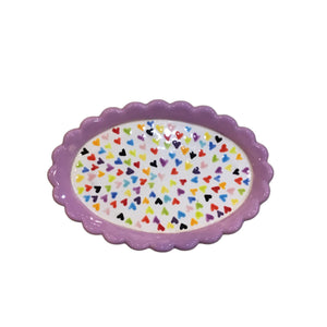 Oval Heart Dish