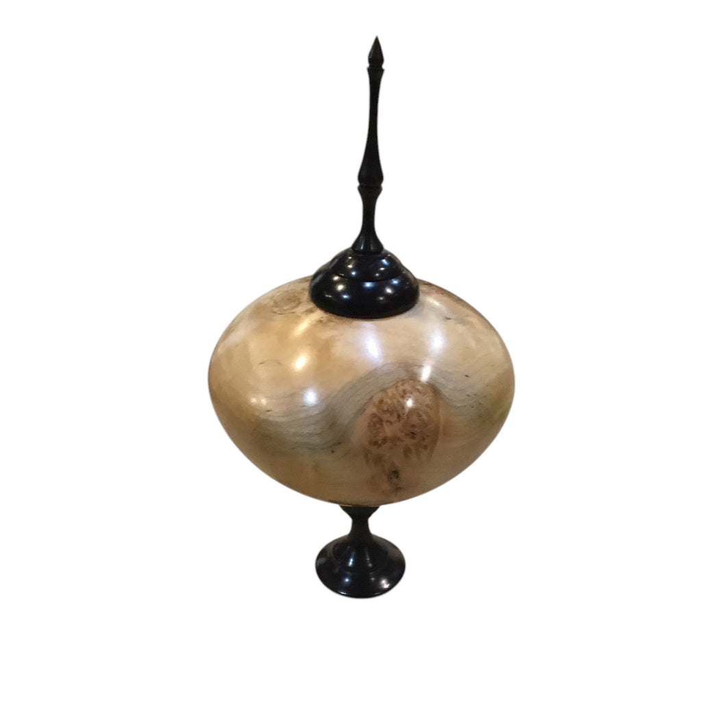 358 Hollow Form with Removable Finial