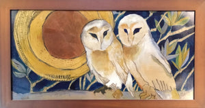 Barn Owls 10x20