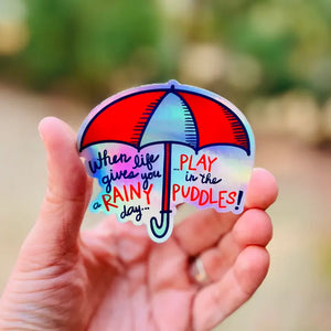 Rainy Days Sticker