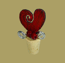 Heart wine stopper