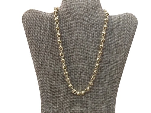 Gold Knot Chain Necklace