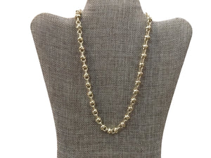 Gold Knot Chain Necklace