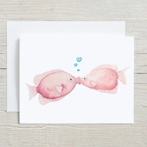 Fish Kiss Card