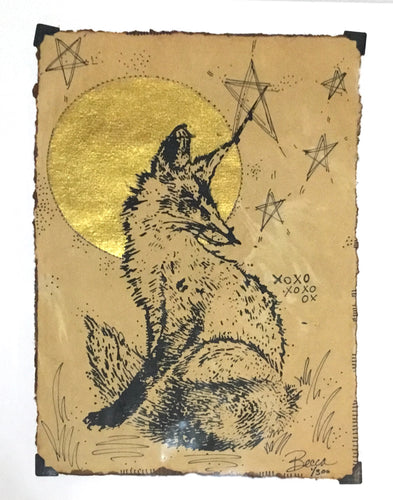 Red fox glow