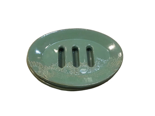 Oval soap dishes