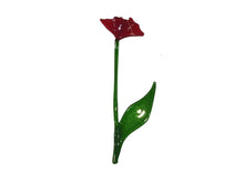 Single Stem Suncatcher-Red