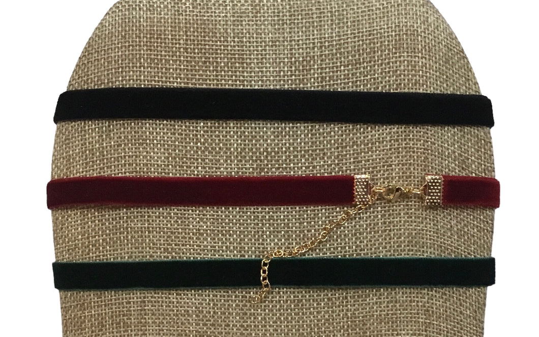 Thick Velvet Choker