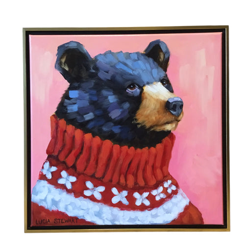 Bear in Winter Jumper