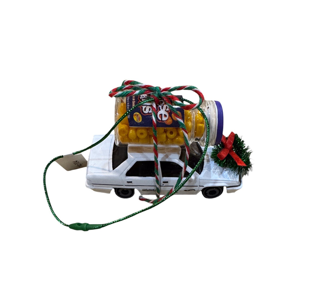 Cheese Balls on Proton Saga Ornament