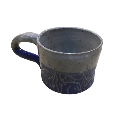 Mug With Fish Motif