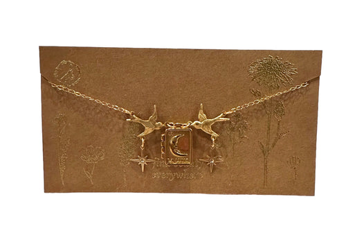 Book of Sparrows Necklace